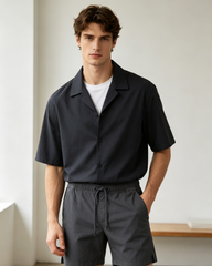 98% Cotton Drawstring Casual Shorts