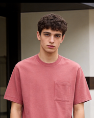 100% Cotton Crew Neck Pocket T-Shirt