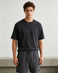 98% Cotton Drawstring Casual Shorts