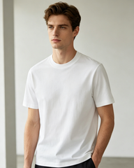 100% Cotton Crew Neck Pocket T-Shirt