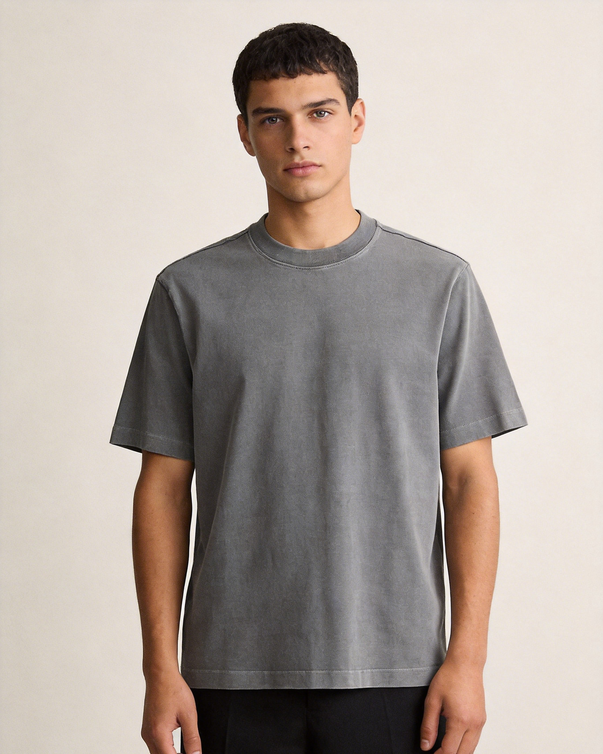 100% Cotton Crew Neck Pocket T-Shirt