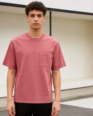 100% Cotton Crew Neck Pocket T-Shirt